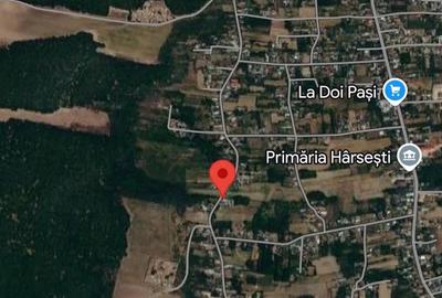 Teren de 3855 mp, în Hârsești
