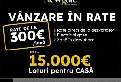 Teren Construcții intravilan de 500 mp, în Adunații-Copăceni