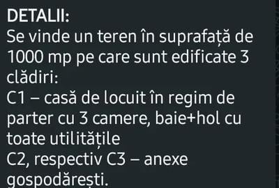 Casă cu 3 camere cu Teren 500 Mp în Central - 1