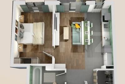 Apartament cu 2 camere în Central