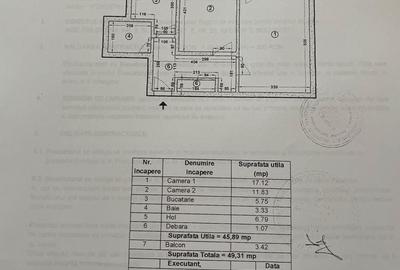 Apartament cu 2 camere decomandat în Colentina