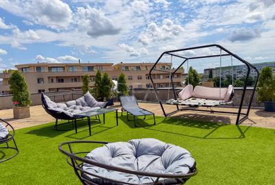 Penthouse cu 5 camere decomandat, mobilat în Central - 5