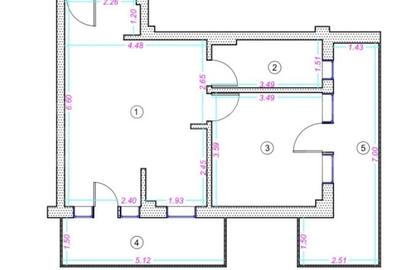 Apartament cu 2 camere semidecomandat în Grigorescu - 1