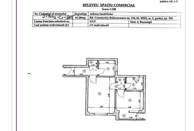 Spațiu comercial, de 41 mp, în Brâncoveanu - 2