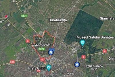 Teren Construcții intravilan de 585 mp, în Dumbrăvița - 1