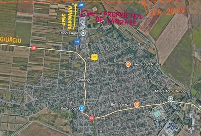 Teren de 9970 mp, în Chirnogi