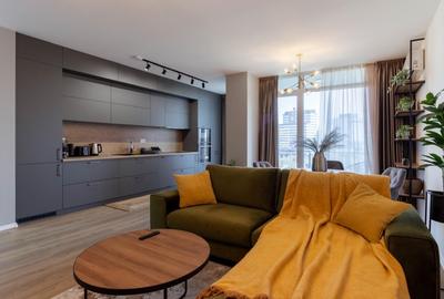 Apartament cu 2 camere decomandat, mobilat în Central
