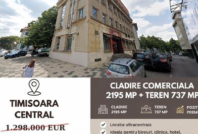 Spațiu comercial, de 2,195 mp, în Central