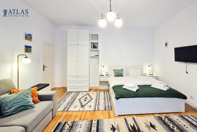 Apartament cochet de 2 camere, lângă Piata Sfatului, priveliste, intimitate