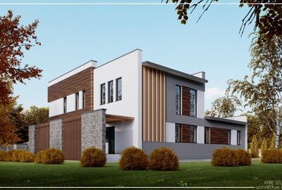 Casa individuala de lux cu 5 camere. Teren 700 mp. Comision 0 - 2