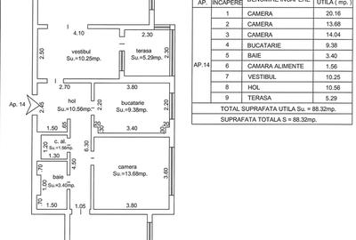 Apartament spatios cu potential de personalizare - 10