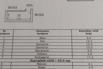 Apartament cu 3 camere în Tomis Nord