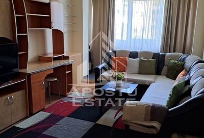 Apartament cu 2 camere semidecomandat, mobilat în Cetății