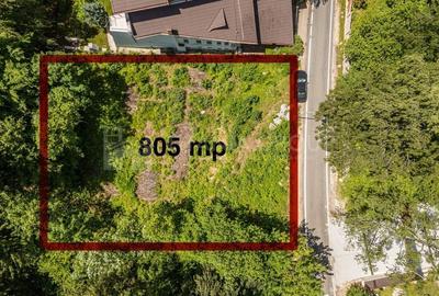 Teren intravilan Poiana Brasov,  cu proiect casa de vacanta tip Chalet - 1