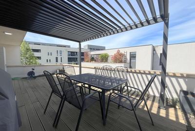 Penthouse cu 3 camere decomandat, mobilat în Aradului - 17