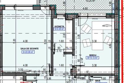 Spațiu comercial, de 54 mp, în Central - 4
