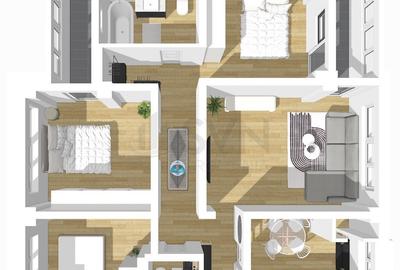 Dorobanti - Beller - 4 camere renovat 2025 - 2