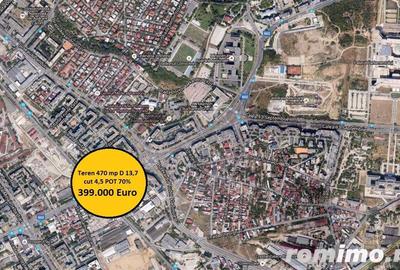 Teren de 470 mp, în 13 Septembrie - 1