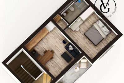 Aparthotel - Pretabil pentru investitie | curte 185 mp - 1