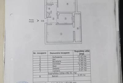 Apartament 2 camere , zona Cire?ica , Confort 0 - 1