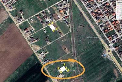Teren Construcții intravilan de 1184 mp, în Sud