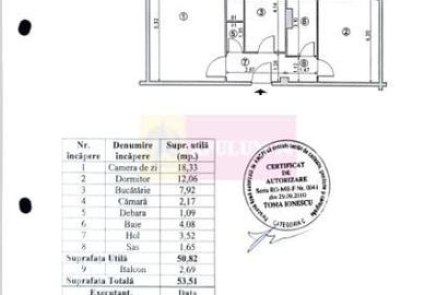 Apartament cu 2 camere decomandat în Timpuri Noi - 10
