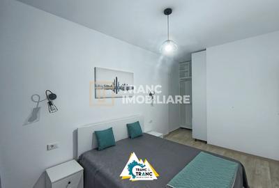Apartament cu 2 camere semidecomandat, mobilat în UTA