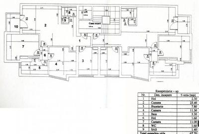 Apartament cu 3 camere decomandat, mobilat în Aviatorilor - 3