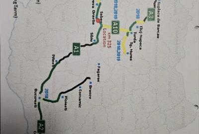 Vand teren 45000 mp A1 KM 57 front A1 DN7 ( 2 parcele ) - 1