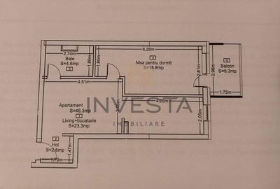 Apartament 2 camere Azoria, Zorilor! Bloc nou! - 2