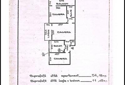Apartament cu 3 camere în Podu Roș - 7