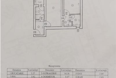 Apartament cu 2 camere în Podu Roș - 1