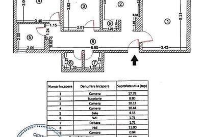 Apartament cu 3 camere decomandat în Pantelimon - 7