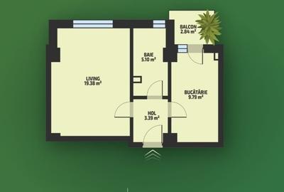 Tatarasi-Kaufland-1 Camera Decomandat 41mp-bloc nou - 1