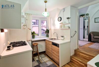 Apartament cochet de 2 camere, lângă Piata Sfatului, priveliste, intimitate - 9