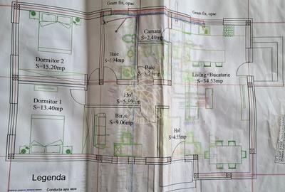 Casă individuală cu 4 camere cu Canalizare în Nord - 6