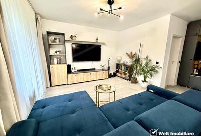 Apartament cu 3 camere semidecomandat, mobilat în Chinteni - 13