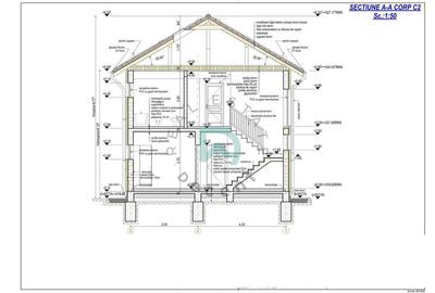 Casă individuală cu 4 camere cu Canalizare în Stupini - 19
