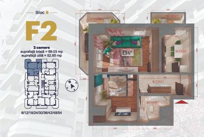 Apartament cu 2 camere decomandat în Copou - 5