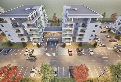 Apartament 3 camere, ansamblu privat cu parc - 26