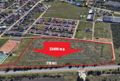 Teren agricol intravilan de 33400 mp, în Nord-Est