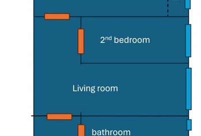 Apartament cu 3 camere semidecomandat, mobilat în Cetății - 6