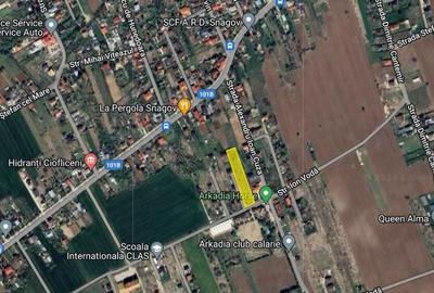 Teren intravilan Snagov pozitionat vizavi de centrul hipic Arcadia! - 2