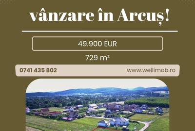 Teren Construcții intravilan de 729 mp, în Arcuș - 1