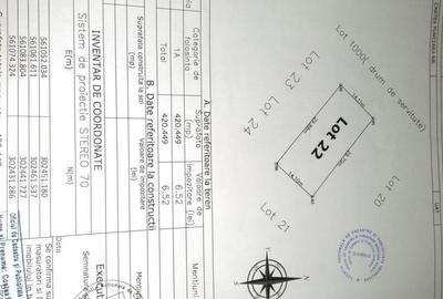 Teren de 420 mp, în Dobroești - 1