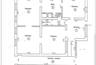De vanzare casa nemteasca, demisol+parter, zona Balcescu - 8