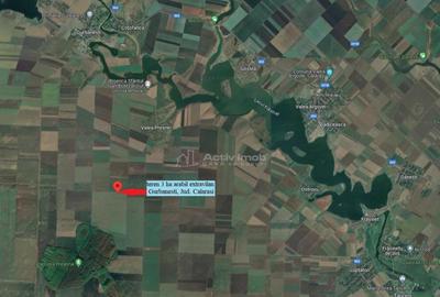 Arabil cultivat, canal irigatii, UAT Gurbanesti spre Nana si - 4