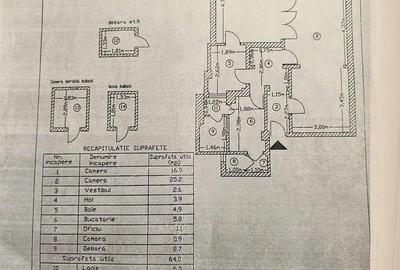 Apartament cu 2 camere decomandat în Sala Palatului - 1