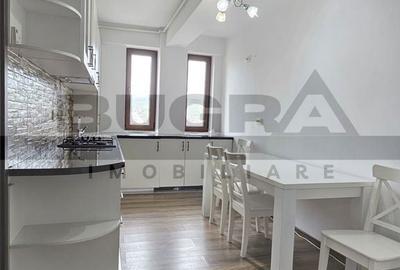 Apartament cu 3 camere semidecomandat, mobilat în Gruia - 1