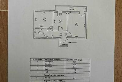 Apartament cu 2 camere decomandat în Obor - 8